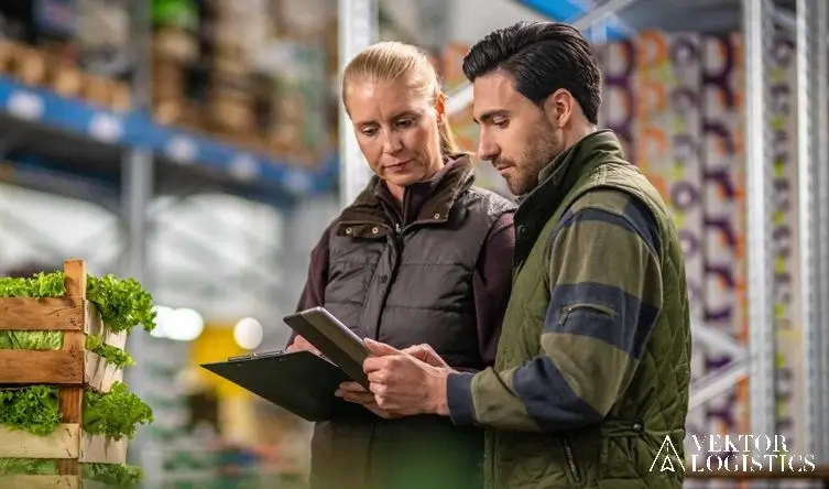 Vektor Logistics team coordinating freight movements